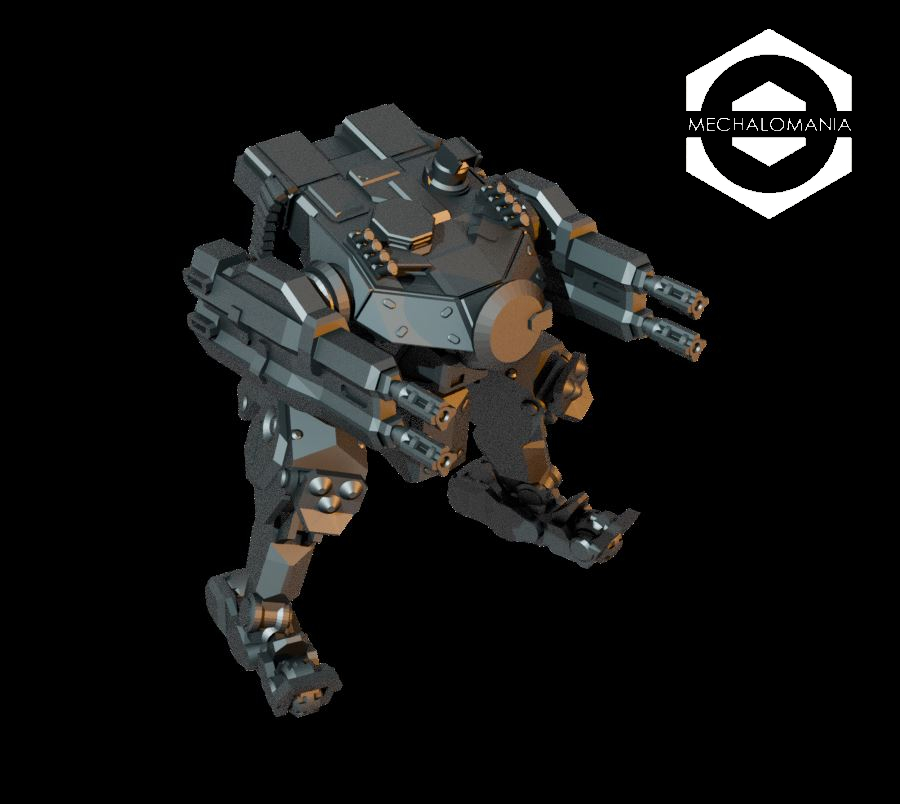 Panzer 9 BCV: Quad Autocannon (mech)